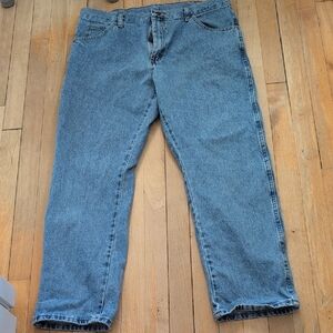 Rustler Men's Relaxed Fit Denim Jeans